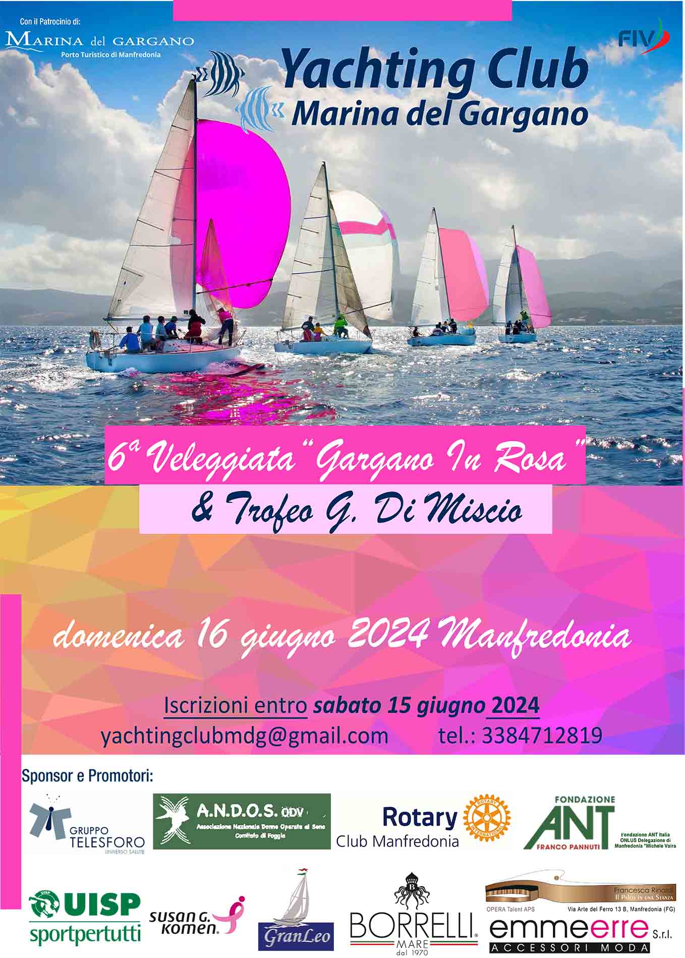6ª Veleggiata in Rosa